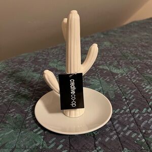 Creative Co-Op Cactus Jewelry  Ring Holder- NWT🌵